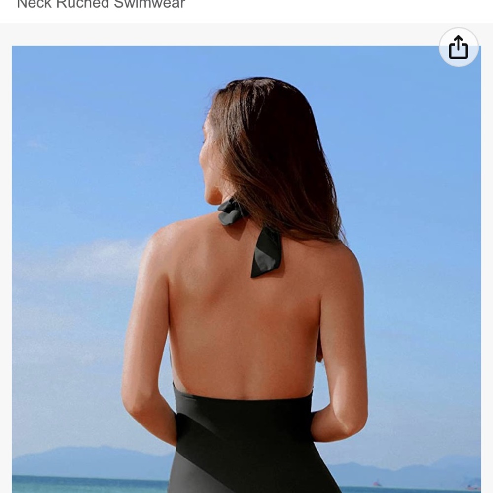 Tournesol Halter Swimsuit M NWT - Picture 5 of 7